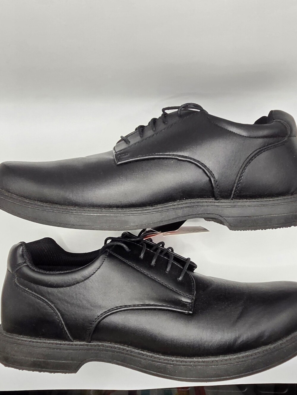 Deer Stags Men's Classic Black Lace-Up Dress Shoes Size 14Wide